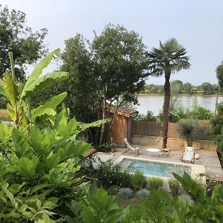 Bed and Breakfast Songes Au Lit Du Fleuve Cambes  Exterior foto